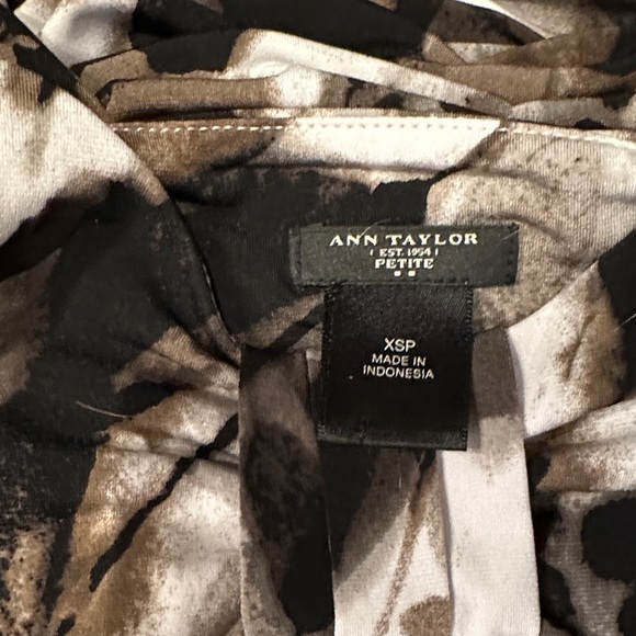 Ann Taylor Black and White Maxi Dress - Picture 2 of 3